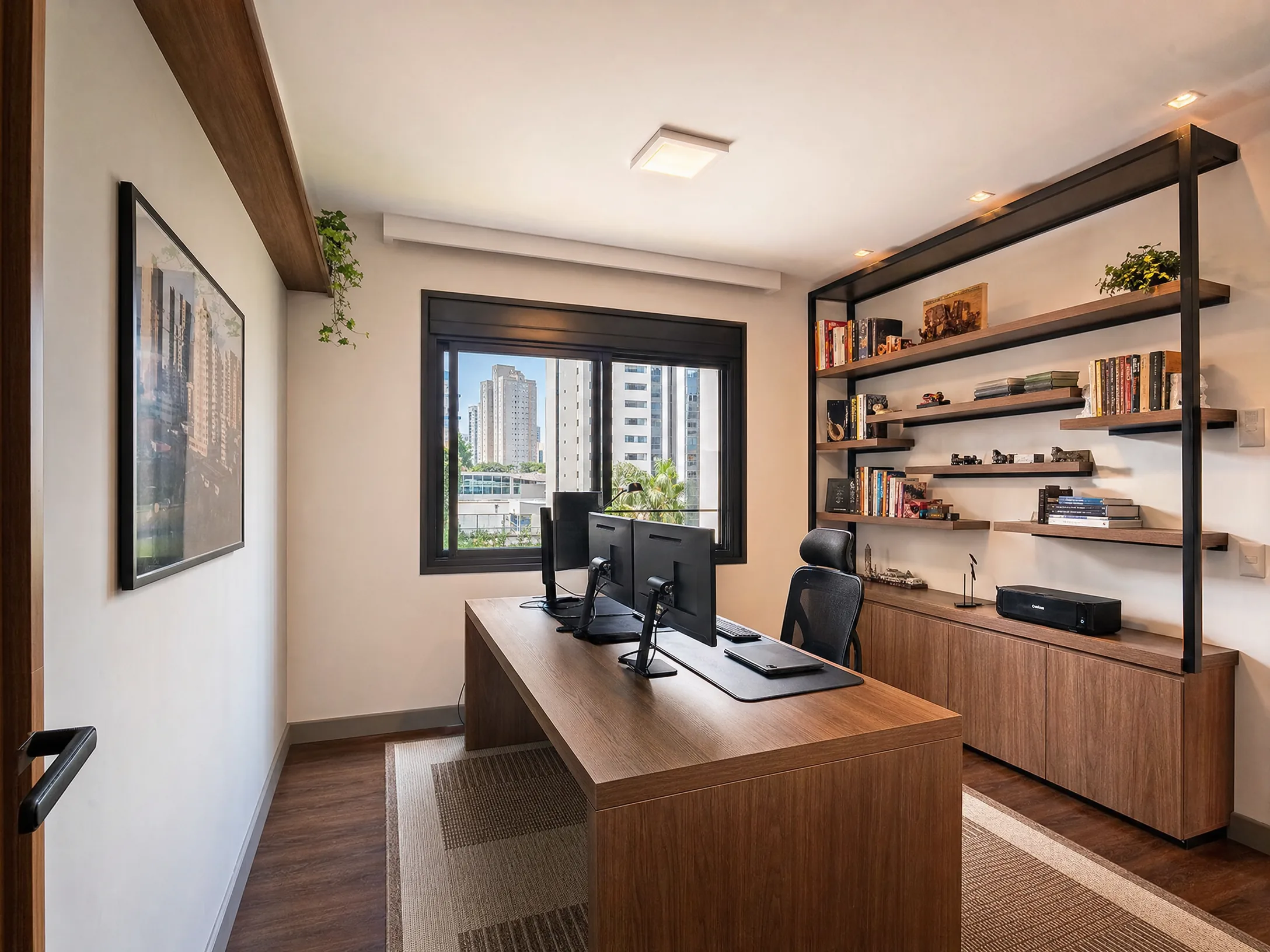 Apartamento mobiliado com home office no Santa Mônica — foto 2