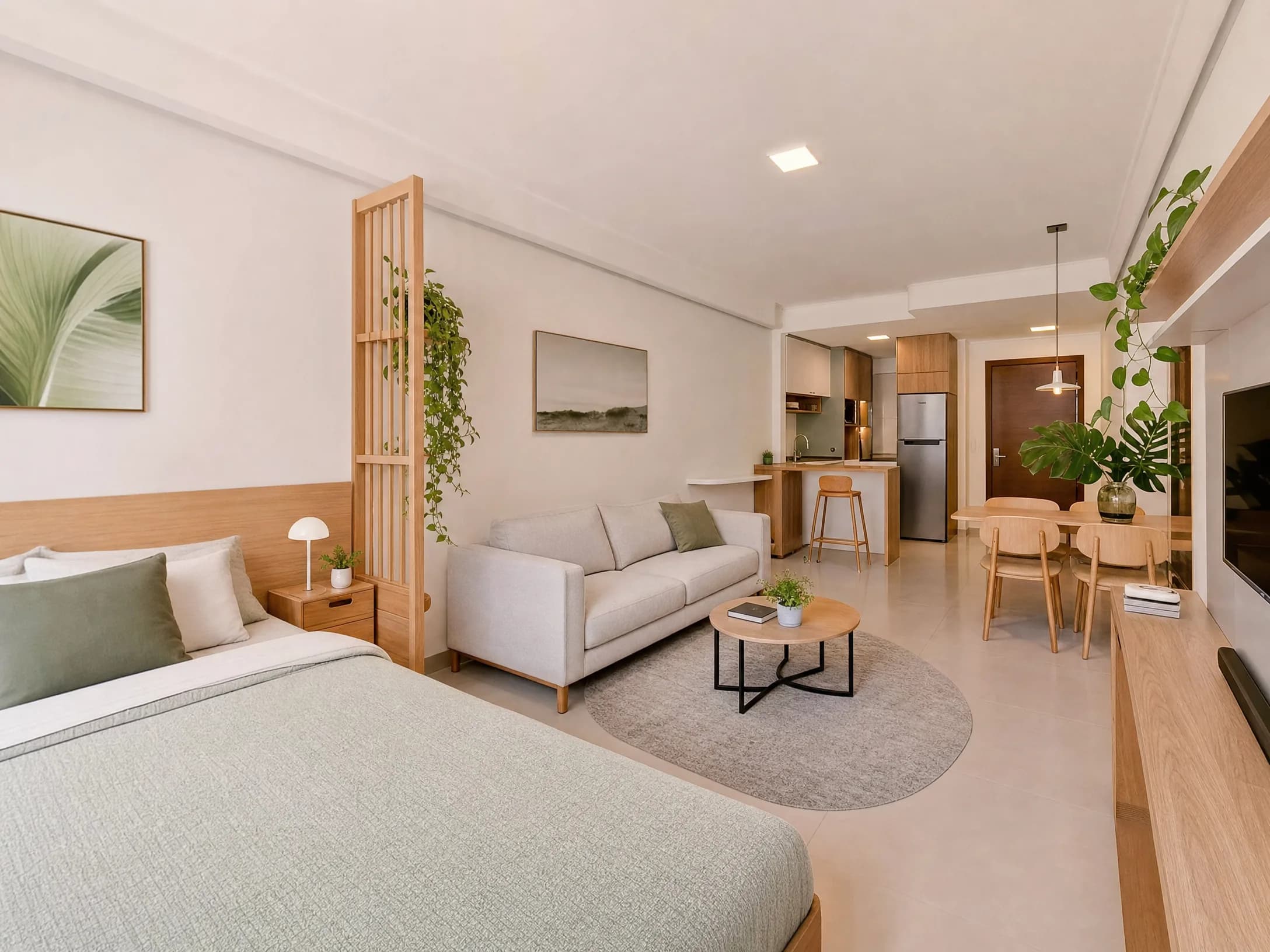 Studio premium no Centro, ideal para estadia profissional